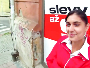 Flashing Her Titties In Public Gets The Girl Paid
